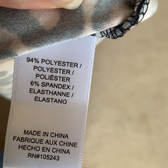 Relist12/15 Bobeau Animal print dress with stretch size 3X - Picture 17 of 17